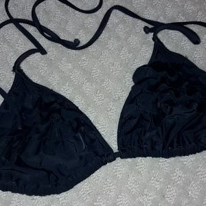 🖤 sexy black ruffle bikini top 🖤